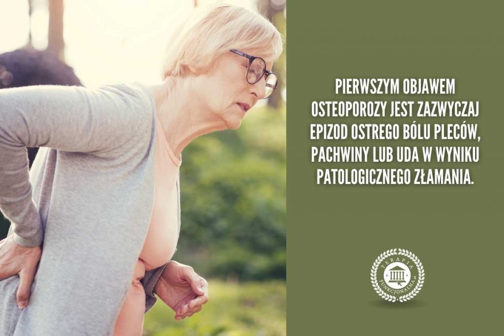 osteoporoza objawy